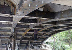 抚顺市大桥粘钢项目